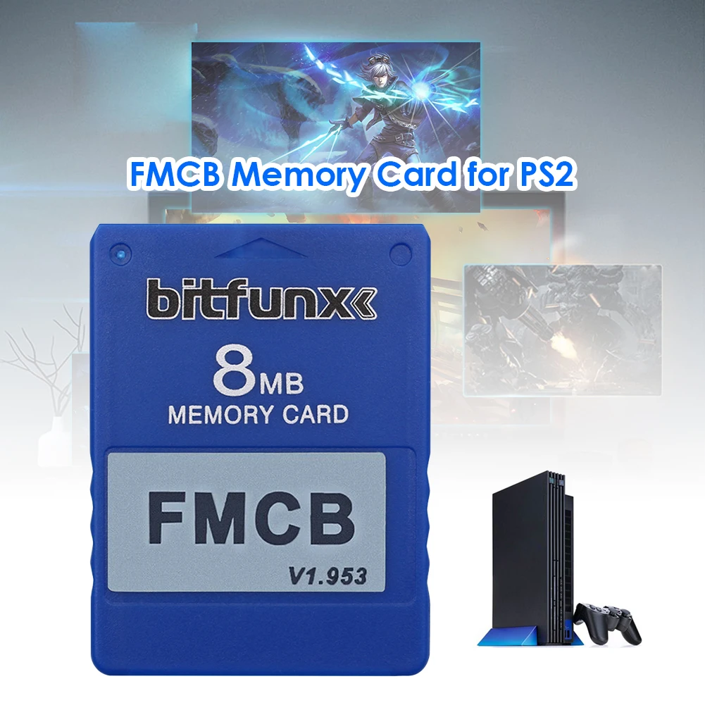 Бесплатная карта памяти Mcboot для PS2 игровая FMCB OPL сохранения игр в 8 Мб | Электроника