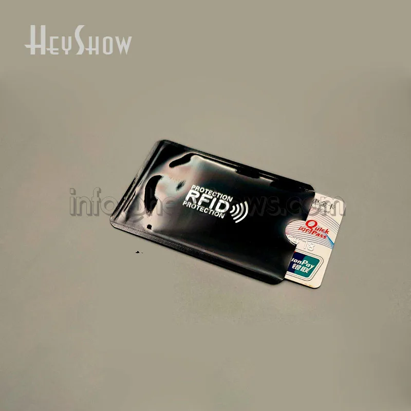 Фото 2000pcs Bank RFID Card Holder Blocking ID Protector Anti Scan Case Secure Sleeves Aluminium Foil Shielding Bag Degaussing Proof 2000pcs Bank RFID Card Holder Blocking ID Protector Anti Scan Case Secure Sleeves Aluminium Foil Shielding Bag Degaussing Proof