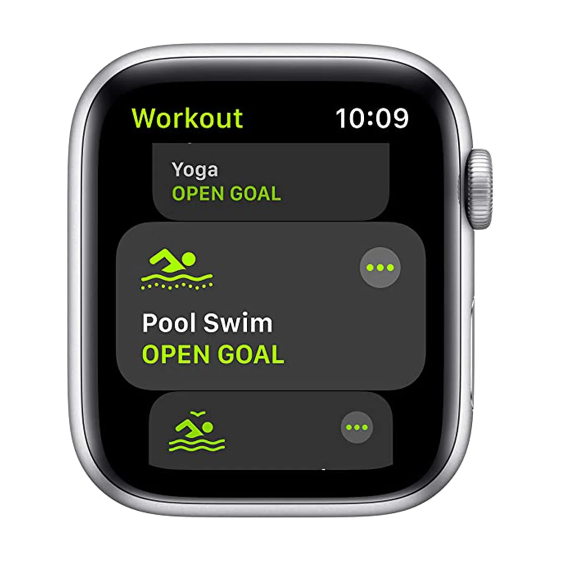 للبيع New Original Apple Watch SE (GPS, 40/44mm) - Silver Aluminum Case With White Sport Band