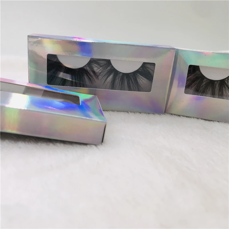 30 пар/лот норки 3D ресницы драматического длинного с фокусным расстоянием 25 мм