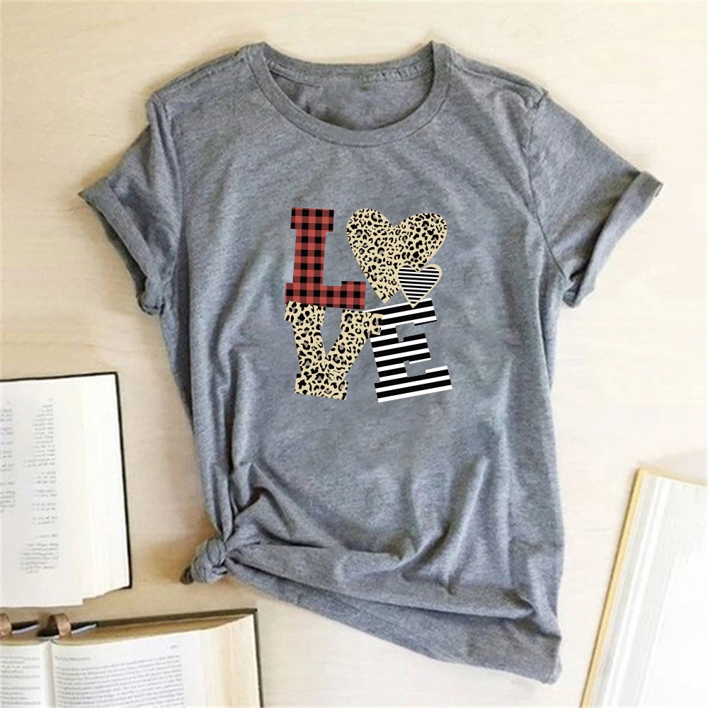 Женская футболка с леопардовым принтом в полоску рисунком женские летние топы |
