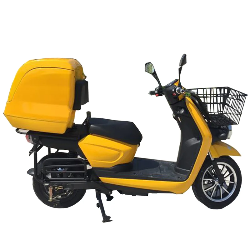 Bestellen Hohe Geschwindigkeit Leistungsstarke Elektrische Pizza Lieferung Motorrad Roller Elektrische Motorrad Roller Erwachsene Für Lieferung Lebensmittel