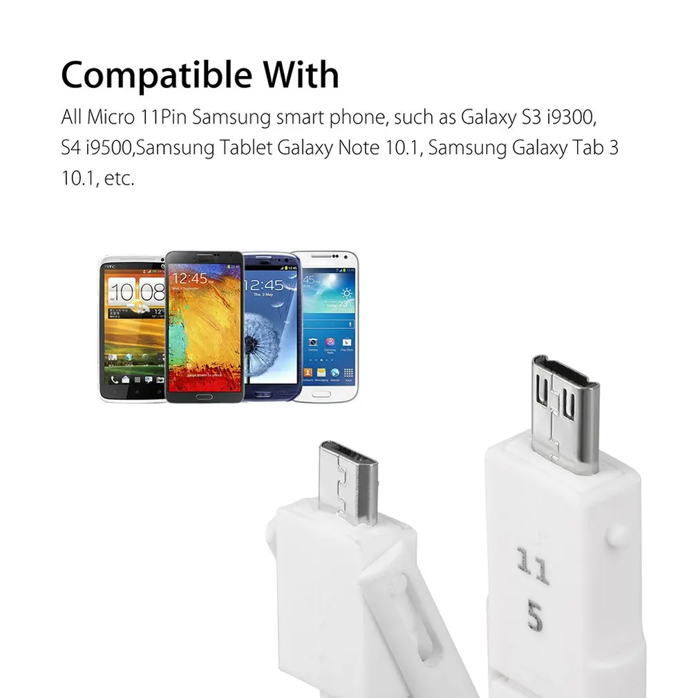 Exquisitely Designed Durable For Android Cell Phone Micro USB MHL To 1080P TV Cables Adapter HDMI | Электроника