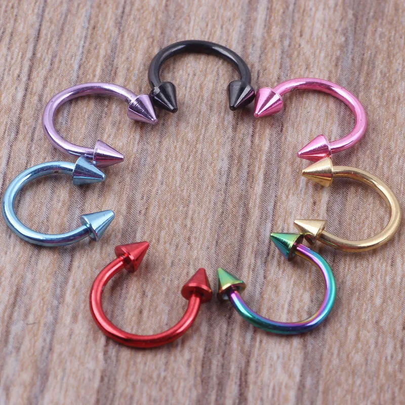 2 шт. кольцо для носа из нержавеющей стали | Украшения и аксессуары