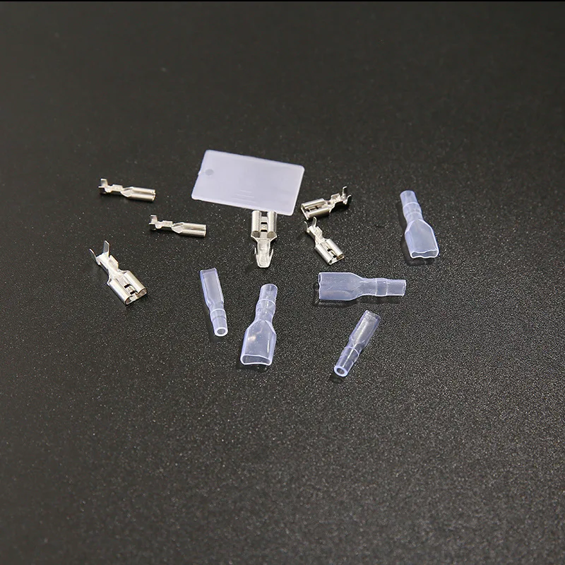 300Pcs Insulated Male Female Wire Connector Electrical Crimp Terminals 2.8/4.8/6.3mm Spade Connectors Kit | Обустройство дома