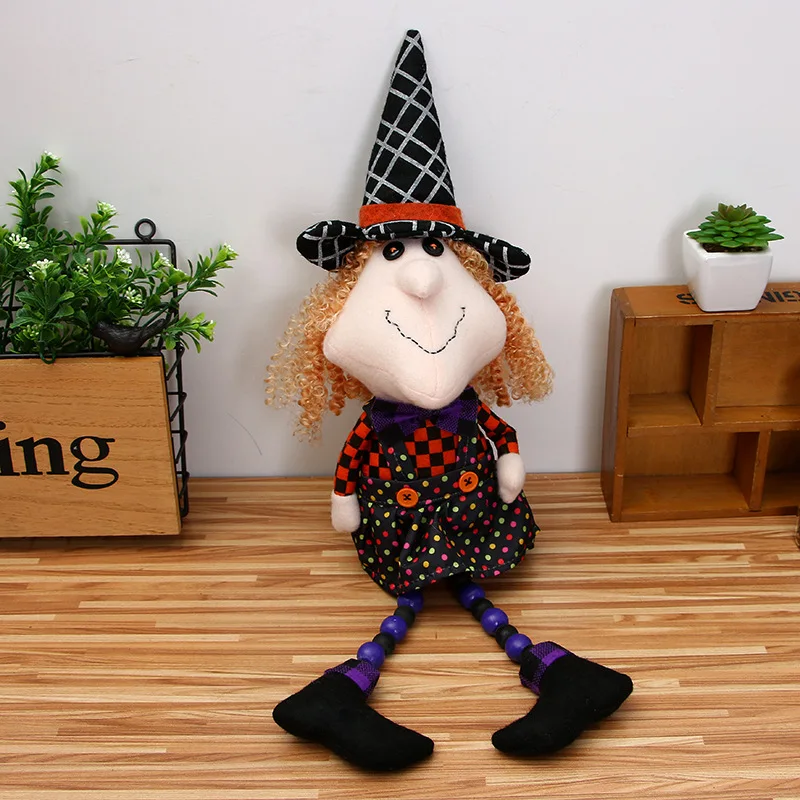 Хэллоуинская кукла подарок плюшевая игрушка Рождественское украшение страшная