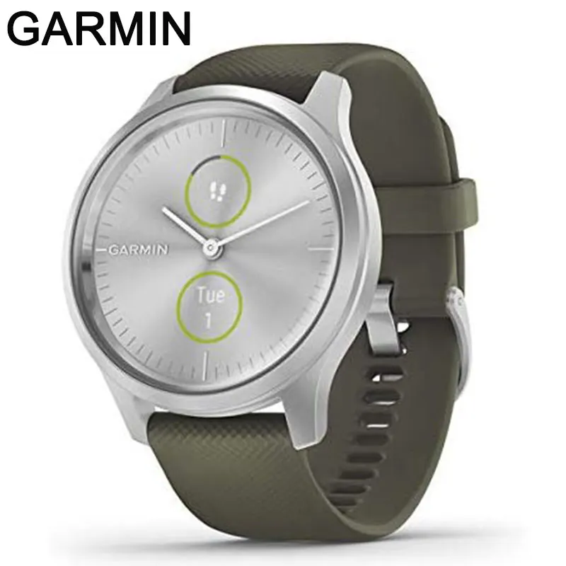 

Garmin move Style Hybrid Smartwatch Real Watch Hands and Hidden Color Touchscreen Displays smart watch men women for xiaomi