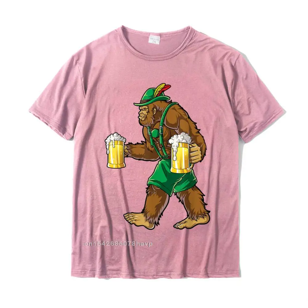 Мужская футболка Bigfoot Lederhosen на Октоберфест с 3D принтом пивной кружки подарочные