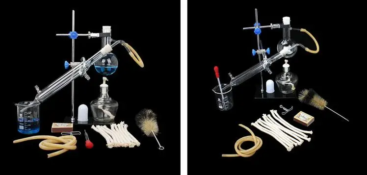 100 мл лаборатории эфирное масло аппарат для дистилляции воды очиститель наборы