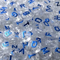 6mm 7mm 10mm 50100pcs mixed letter acrylic beads oval square alphabet beads for jewelry making diy handmade bracelet necklace