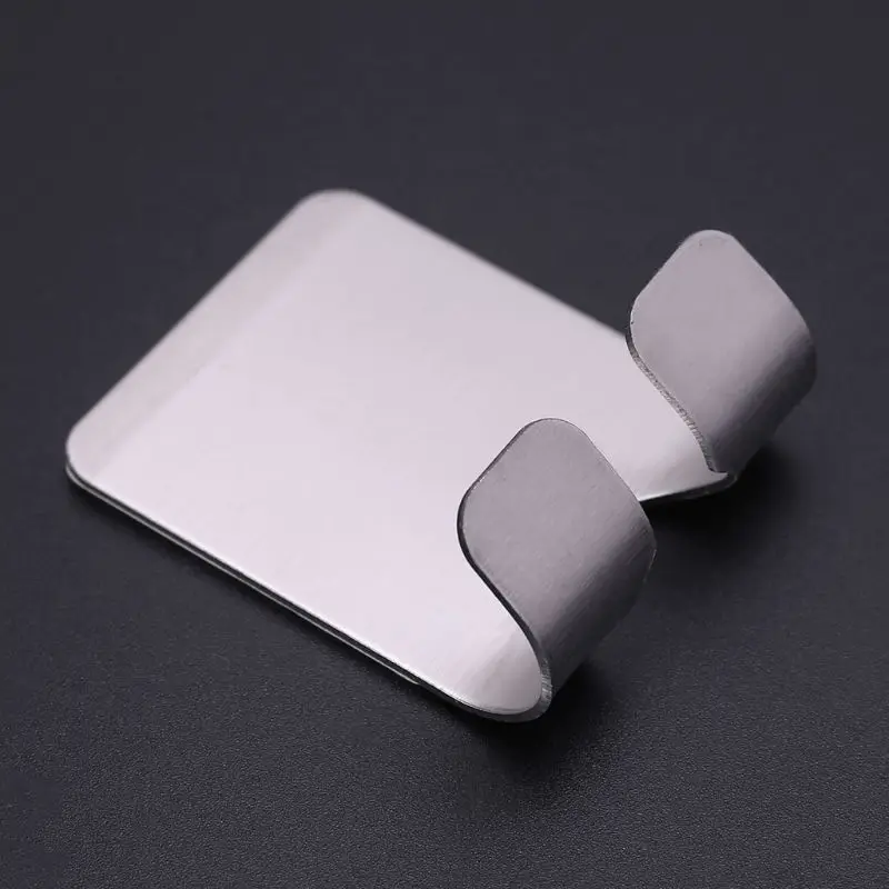 

Razor Plug Holder Hook Self Adhesive Stainless Steel Wall Door Hanging Organizer Charging Rack Shelf Storage J78C
