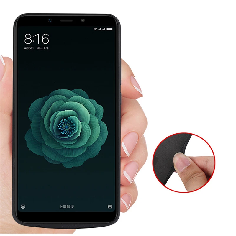 QuLing 6000 мАч для Xiaomi Mi 6X чехол аккумулятора A2 зарядное устройство | Мобильные