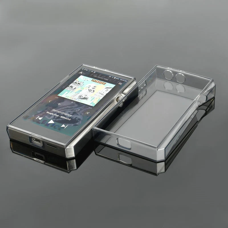 Мягкий прозрачный чехол из ТПУ для iriver Astell & Kern SP2000 с защитой переднего экрана
