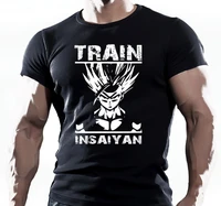 palestra uomo bodybuilding motivante goku t shirt mma workout vestiti maglia men short sleeve t shirt