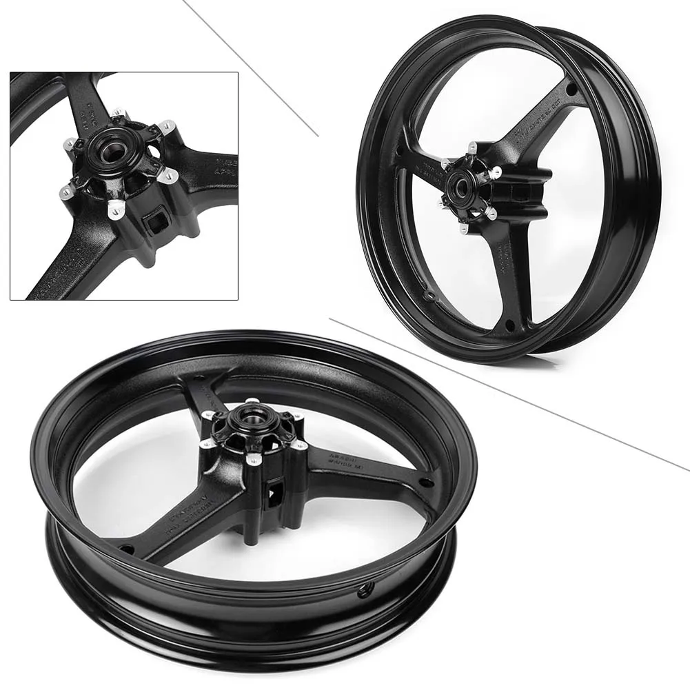 

Motorcyle Alloy Front Wheel Rims For Honda CBR600RR CBR 600RR 2007 2008 2009 2010 2011 2012 CBR 600 RR Rims Matt Black