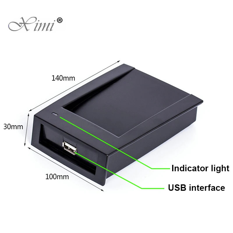 Считыватель карт приближения ZK CR10M USB RFID MF 13 56 МГц считыватель смарт-карт для