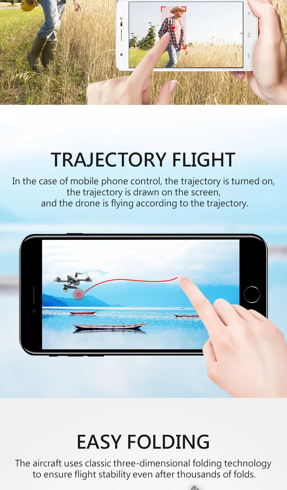 Дрон KF607 wifi FPV RC Drone 4K Камера Ультра HD Двойная камера Дрон Безголовый режим одно касание посадочный Квадрокоптер Дрон с камерой квадрокоптер с камерой вертолет квадракоптер аккумулятор квадрокоптер