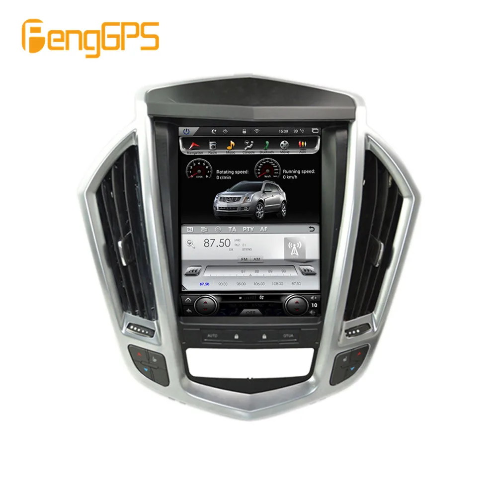 

Android 9.0 Tesla Style Vertical Multimedia Radio GPS Automatic For Cadillac Old SRX 2009 2010 2011 2012 Navigation Headunit
