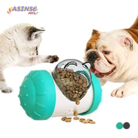 dog cat food treat ball bowl interactive toy training toys for small dogs cats automatic feeding leaking food tumbler chihuahua