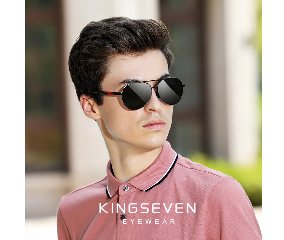 KINGSEVEN, фирменный дизайн, алюминиевые мужские солнцезащитные очки, поляризационные, высокое разрешение, линзы, для вождения, зеркальные, солнцезащитные очки для женщин, Gafas De Sol
