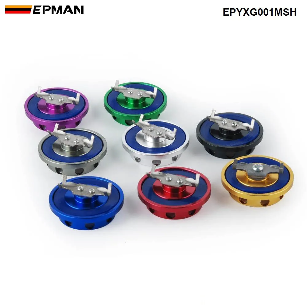 Спортивный серебристый масляный фильтр для двигателя EPMAN крышка топливного бака