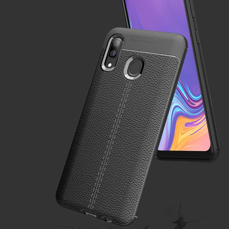 YUETUO кожаный чехол для телефона с узором samsung galaxy a10 a20 A20e a10e A20 e 10 20 силиконовые