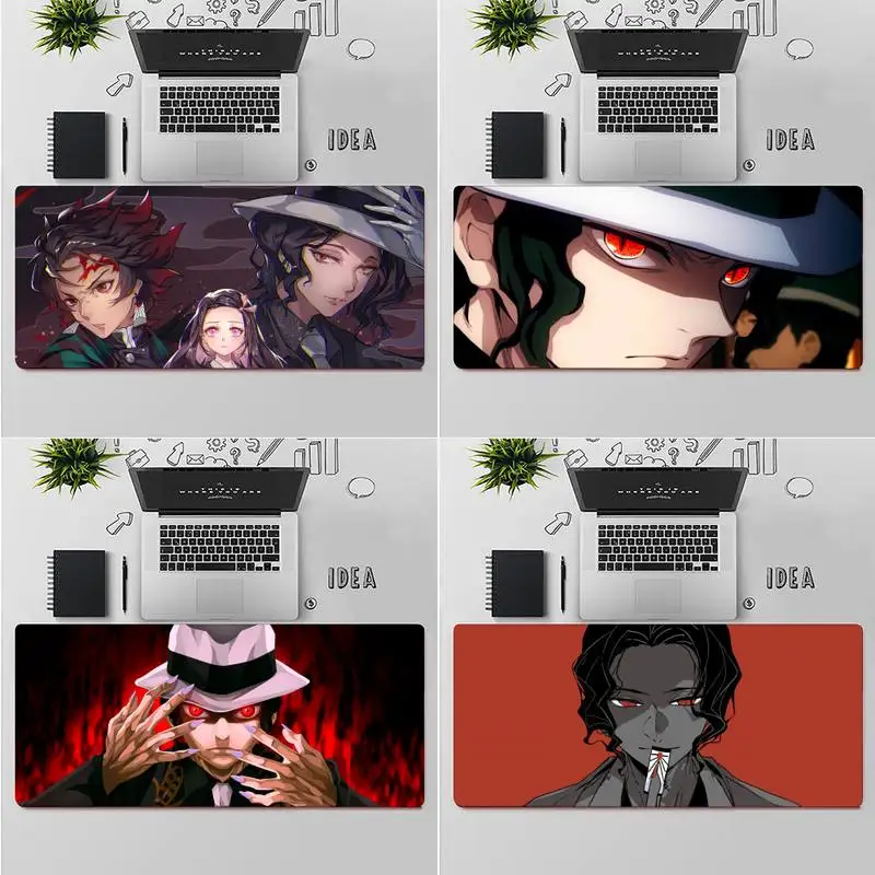 

ZOROXU Demon Slayer Kibutsuji Muzan Office Mice Gamer Soft Mouse Pad table Rug PC Laptop Notebook Rubber Wholesale Mat