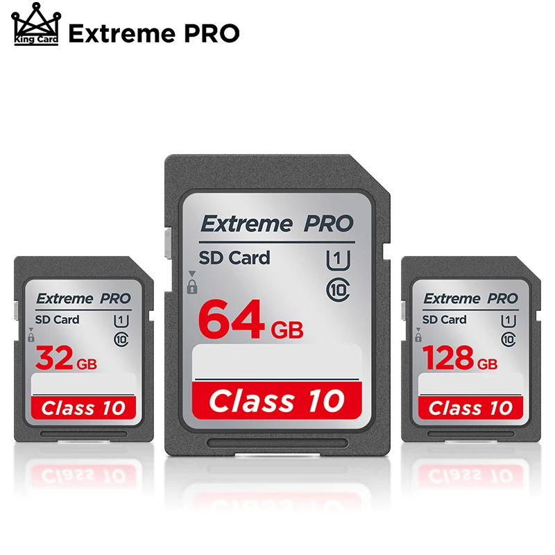 

Extreme Pro/Ultra SD Card 64GB SDXC SD 128GB 32GB Class10 Flash Memory Card 256GB 16GB SD Cards 4K SDHC For Camera