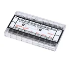 144 шт.кор. ремешок для наручных часов Пружинные вставки высокого качества Нержавеющаясталь часы на запястье Пружинные вставки Ремешок Ссылка шпильки 8 мм-25 мм 18 различных размеров