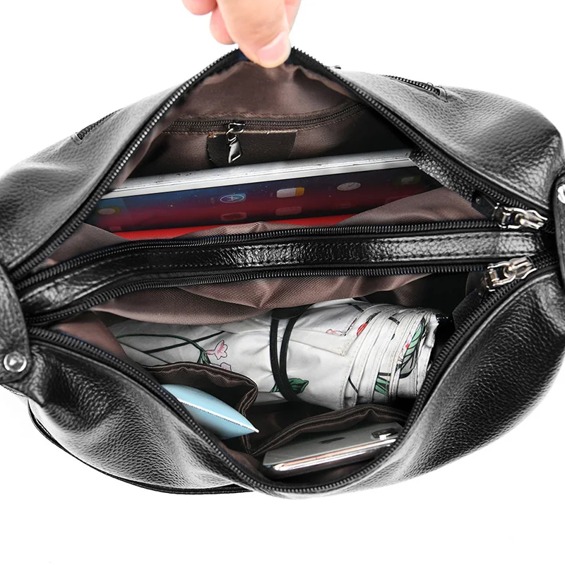 

High Quality Soft Leather Luxury Handbags Women Bags Designer Woman Messenger Shoulder Crossbody Bags for Women 2020 Female