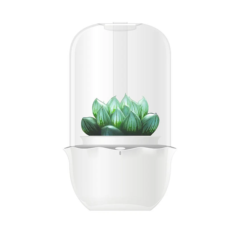 

Intelligent Plant&Flowerpot,Timed Illumination Potted Flowerpot With Wifi Control,Creative Indoor Desktop Decorative