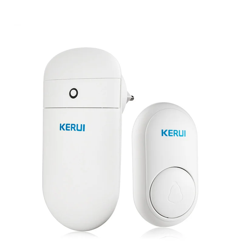kit 3 KERUI регулируемый уровень громкости дверной звонок M518 домашний самогенерирующий беспроводной дверной звонок умный электронный пульт дистанционного управления дверной звонок - Color: kit 3