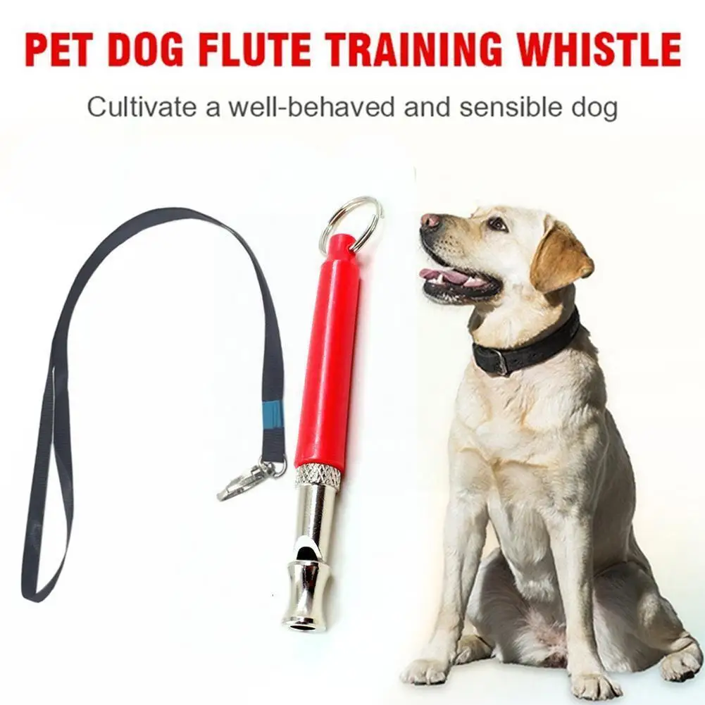 

1pcs Black Two-tone Ultrasonic Flute Dog Whistles For Training Whistle Pet Dog Whistle Obedience Sound Puppy Accessories L9 V9w8