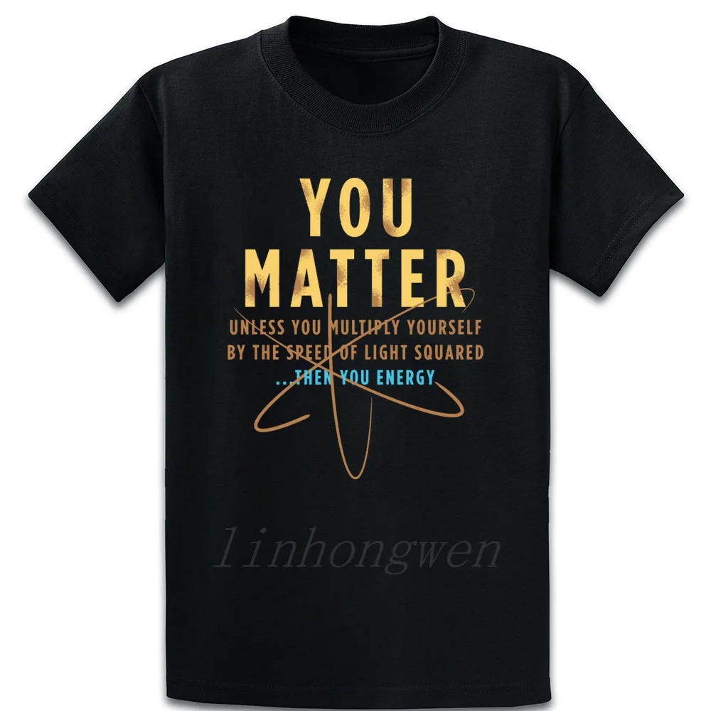 Футболка с надписью You Matter Kawaii Весенняя футболка для фитнеса базовая