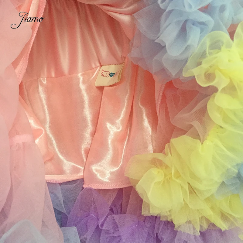 

Womens Skirt Fluffy Chiffon Pettiskirts Tulle Skirt Party Dance Tutu Skirt Women Lolita Petticoat Womens 0-18 year old full size
