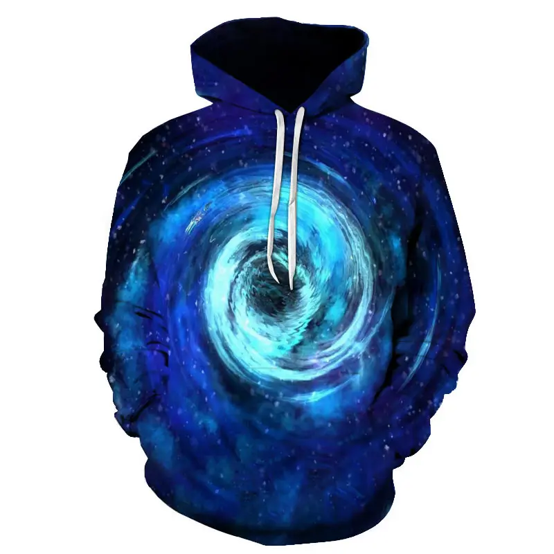 

2021 new hoodie sportswear with 3D starry sky pattern will definitely satisfy your curiosity about space