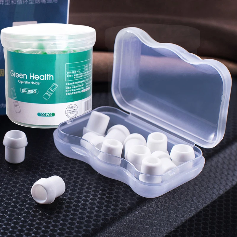 Лидер продаж 10 шт. держатель для курения с фильтром тонких сигарет тонкая