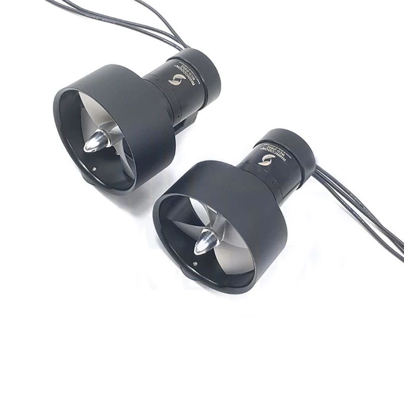 

DS02 10KG ROV Underwater Thruster 12-24V Unmaned Boat CW CCW Propeller CNC Metal Waterproof Propulsor for RC Model Spare Parts