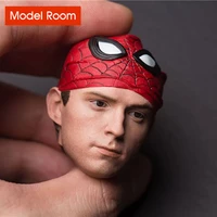 ssh 001 16 little spider peter tom holland head sculpt carving model fit 12 action figure body dolls