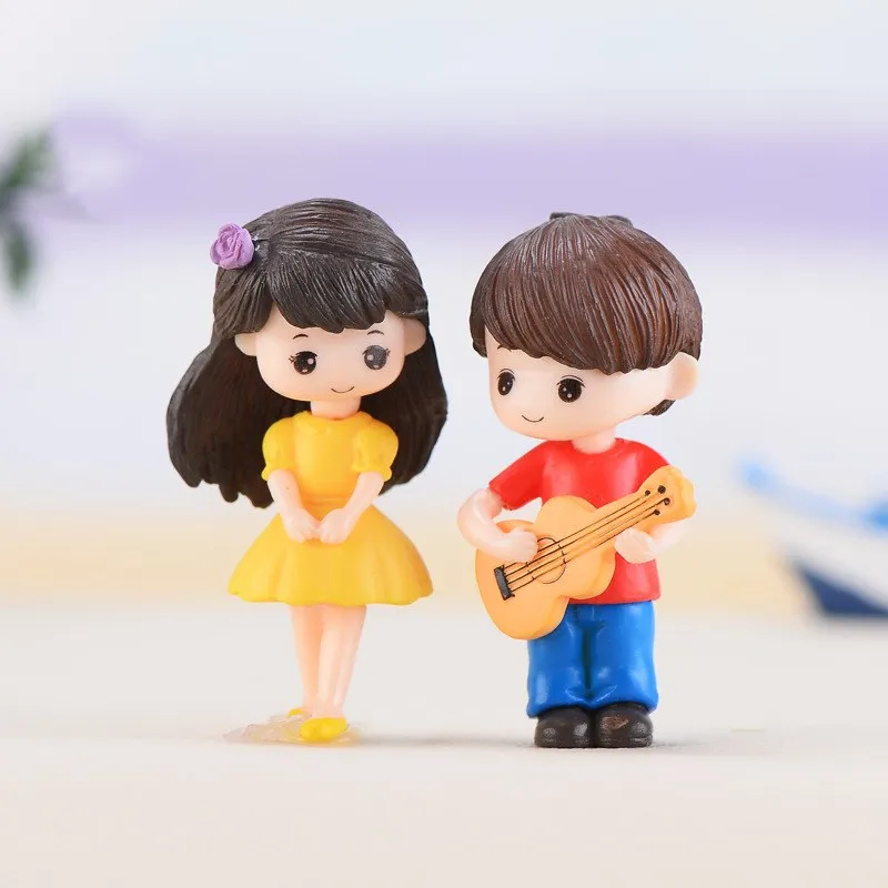 Гитарные пары Figma Мультяшные Аниме фигурки свадебное украшение сделай сам