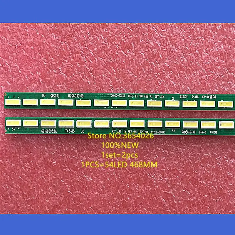 Светодиодная лента для подсветки LG 2 светодиодный т. 42LA660 47LA740 47LA6608 42LA740V 42LA660S