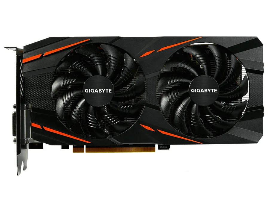 Б/у видеокарта GABYTE RX570 4 Гб 256 бит GDDR5 графические карты для AMD RX 500 серии DisplayPort HDMI DVI |