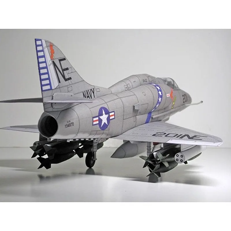 3D модель корабля Skyhawk 1:33 США бумажной карты для самостоятельной сборки