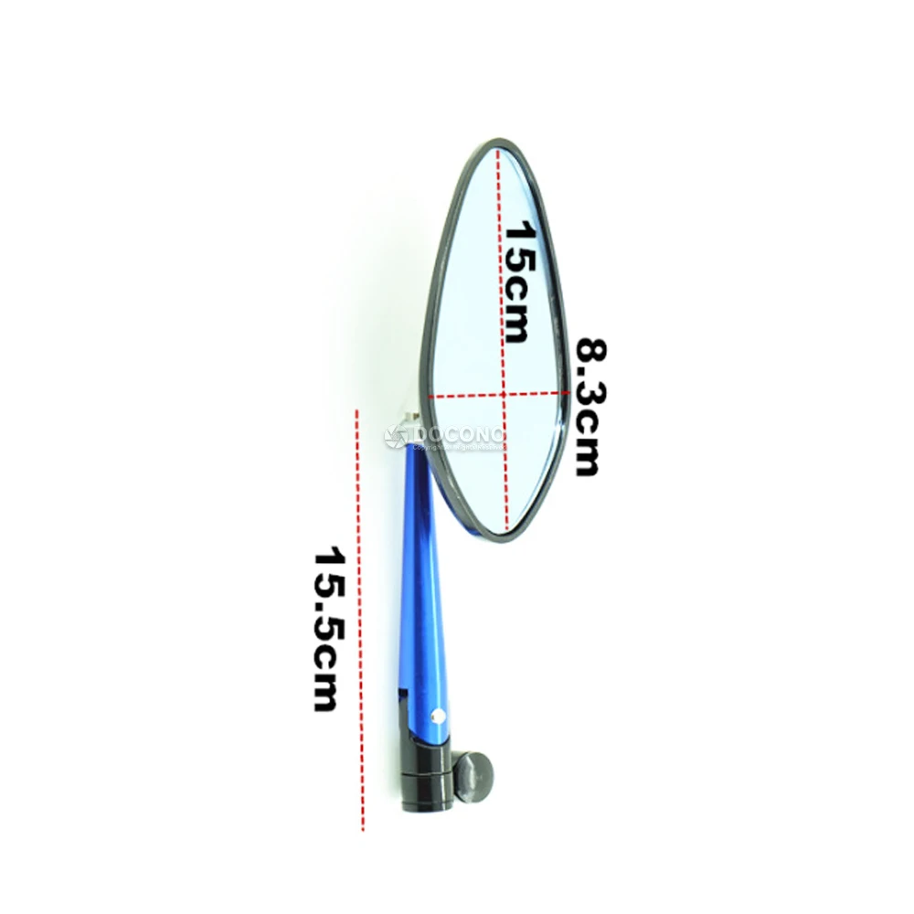 Универсальное мотоциклетное зеркало заднего вида с ЧПУ для HONDA CBF 1000F YAMAHA E8 VIRAGO 250