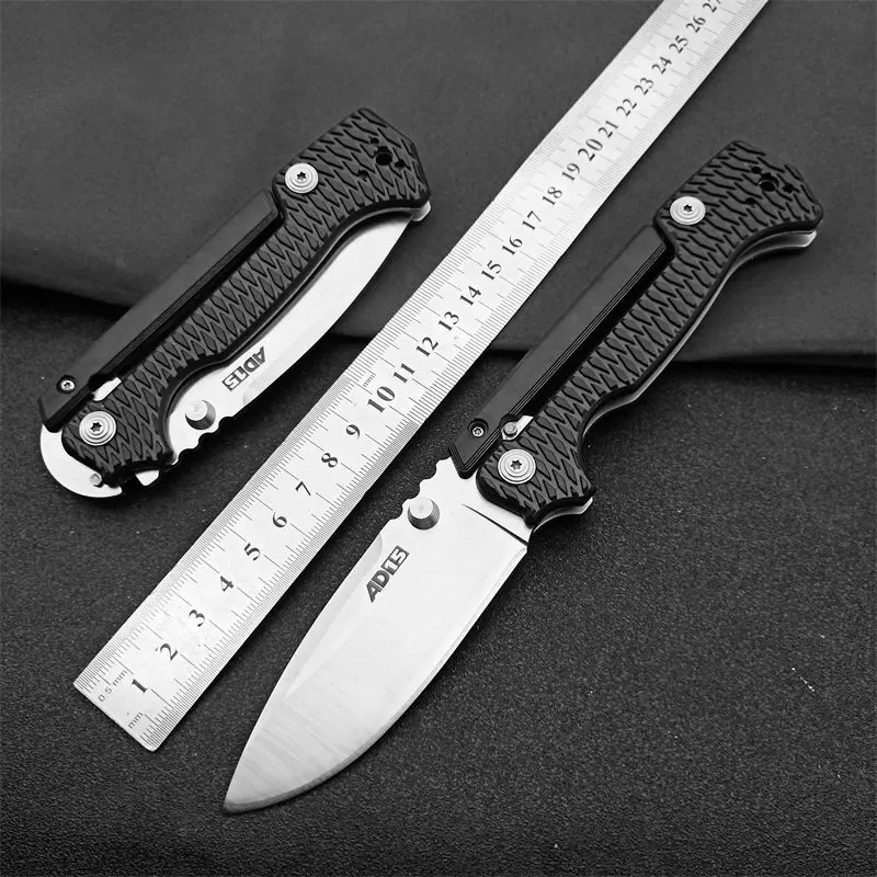 

Trskt New AD15 Folding Knife S35VN Blade Glass Fiber Handle Outdoor Camping Hunting Fishing Survival Tactical Pocket Knives