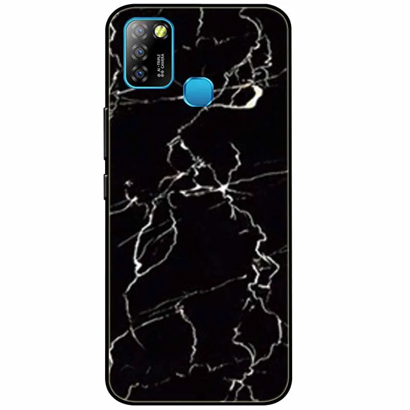 for infinix hot 10 lite case phone cover silicone soft tpu cases for infinix smart 5 funda x657b hot 10t 10s coque hot10t capa free global shipping