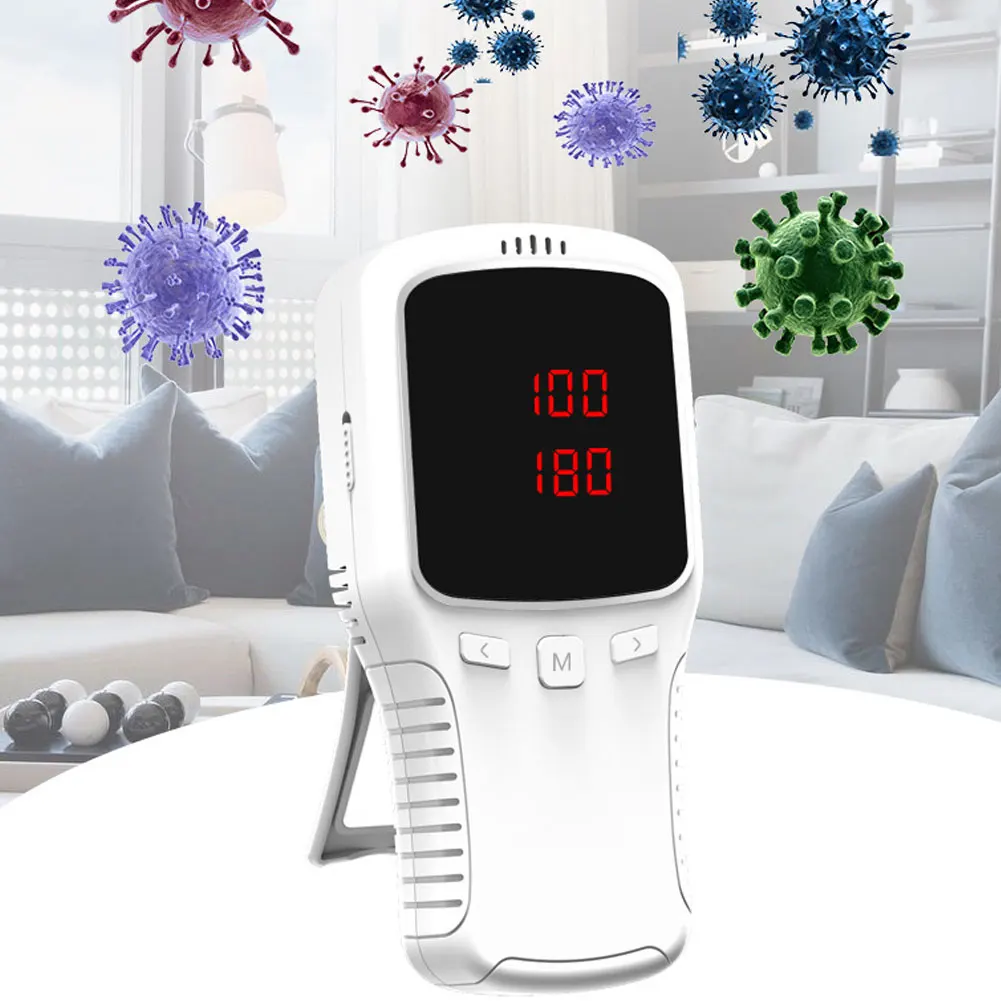 

Portable Air Deodorant Household Air Purifier Sterilization Freshener Machine Air Cleaner Remover Toilet Deodorant LED Display