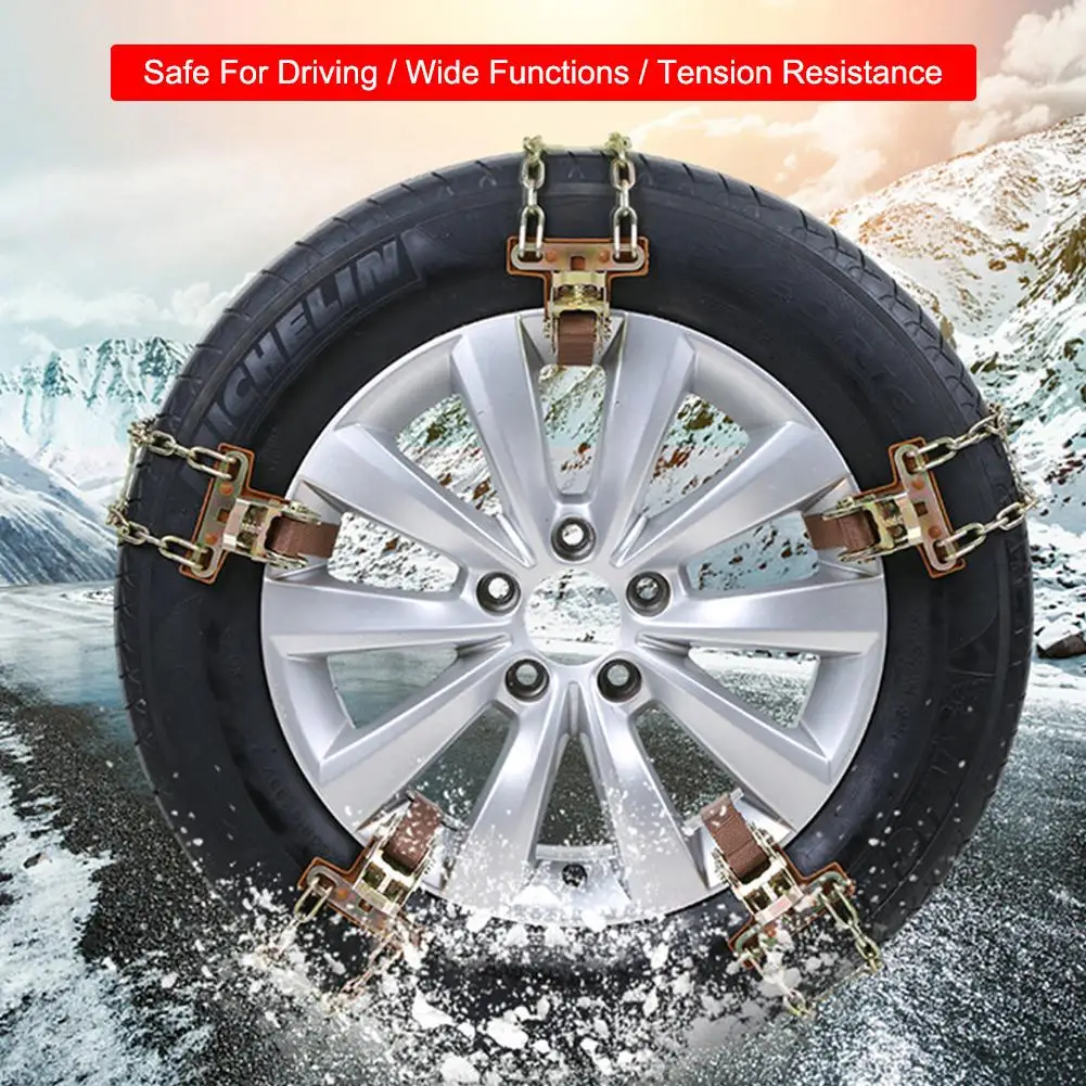 Автомобиль аварийное колесо зимняя резина анти-цепь скольжения для авто