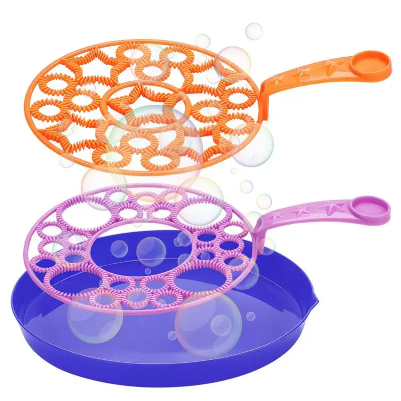 

2 шт./компл. детская пузырчатая палочка, забавная Интерактивная пузырчатая игрушка для вечеринки, поднос для создания вечерние ничной атмосферы, реквизит, случайный цвет