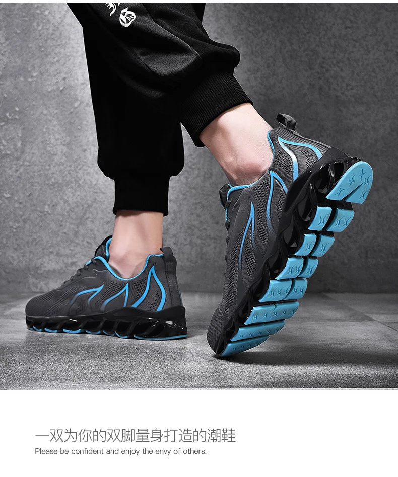 NIKEZI новые мужские Tenni Blade Point весенние лезвия модные уличные повседневные кроссовки красный Sox Yeezys Boost тренажерный зал Акула практика
